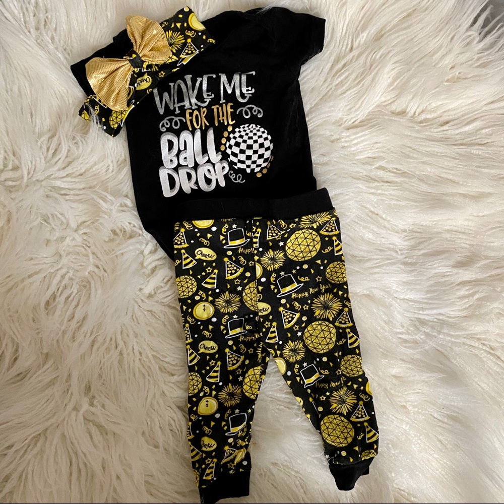 Baby girls NYE outfit - 6 months